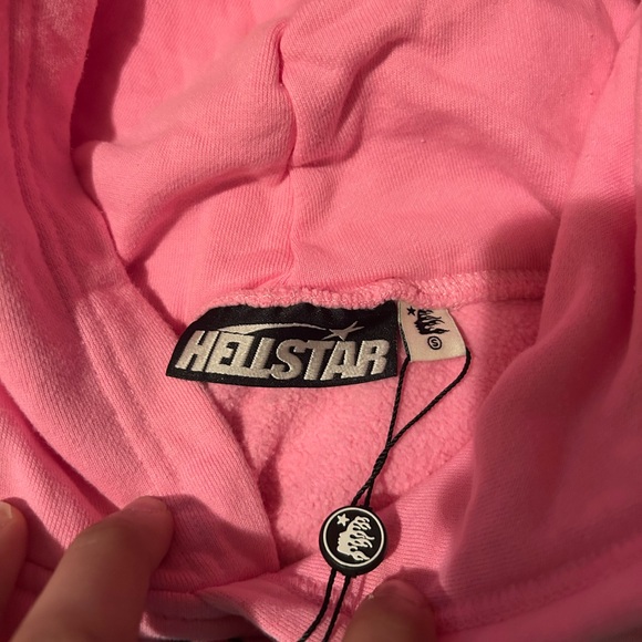 Hellstar Hoodie Brainwashed Without BrainSize SmallNFC Tag Scan